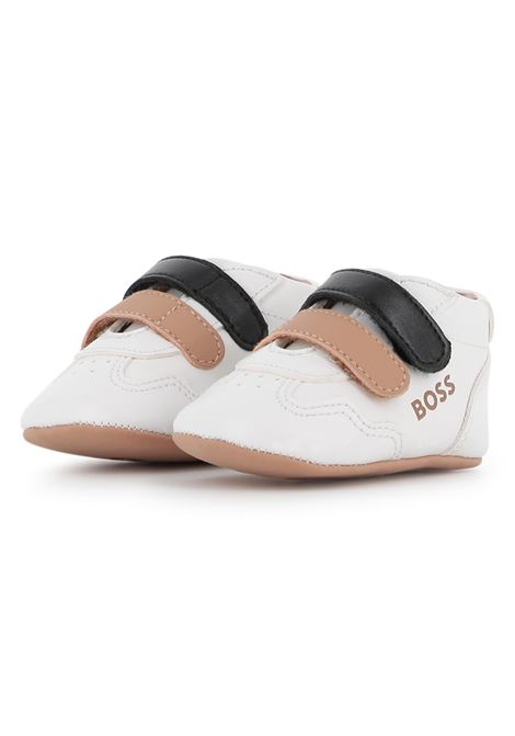Sneakers con chiusure a strappo HUGO BOSS KIDS | J5355310P